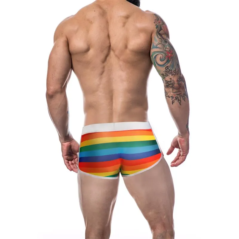 C4M06 Athletic Trunk Arcoiri Rainbow · S · CUT4MEN · Tangas y Braguitas — Foto 2