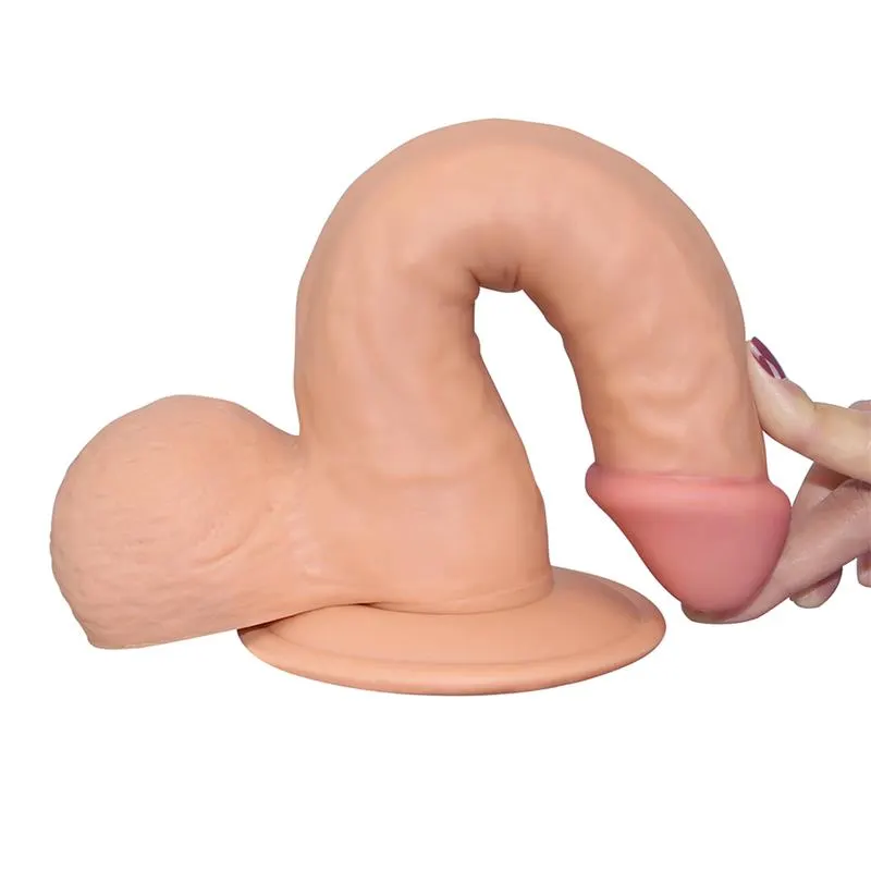 Dildo The Ultra Soft Dude 8.8 Natural · LOVETOY · Dildos — Foto 4