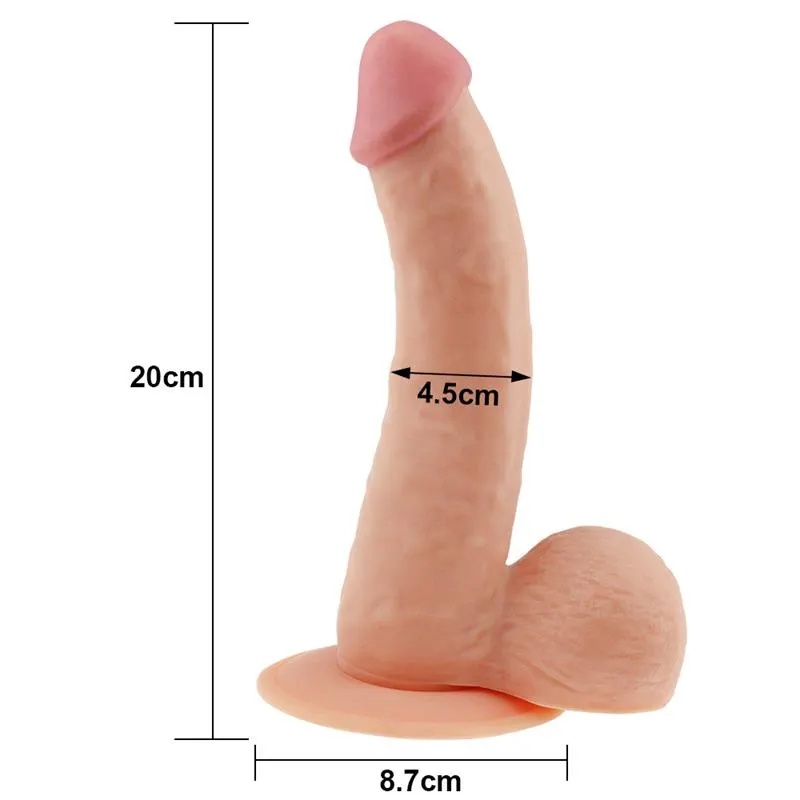 Dildo The Ultra Soft Dude 8.8 Natural · LOVETOY · Dildos — Foto 5