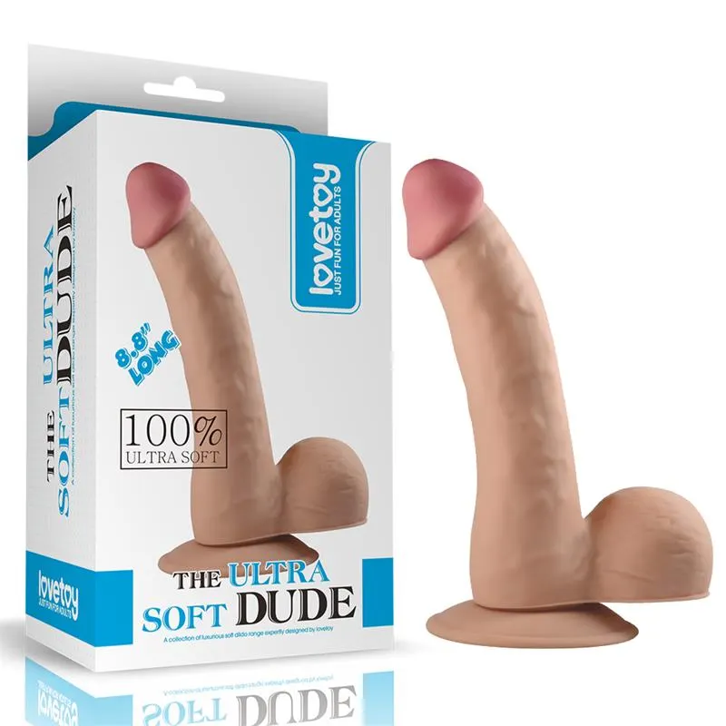 Dildo The Ultra Soft Dude 8.8 Natural · LOVETOY · Dildos — Foto 6