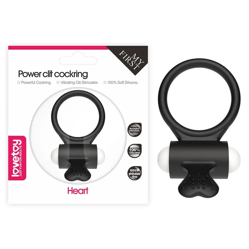 Anillo Vibrador Power Clit Negro · LOVETOY · Anillos para el Pene — photo 7