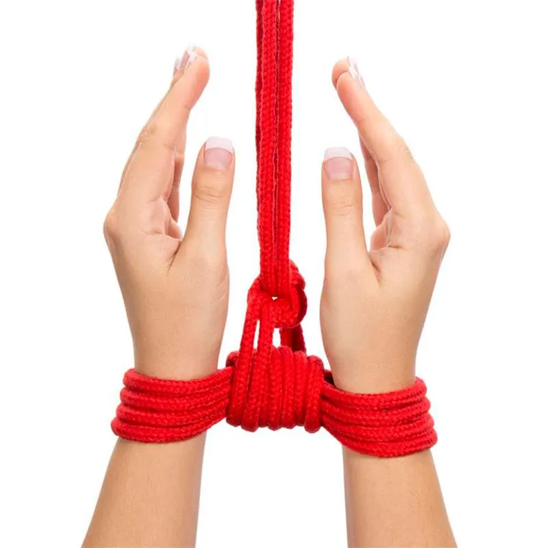 Cuerda Bondage Suave Rojo · LOVETOY · Esposas y Ataduras — Foto 4