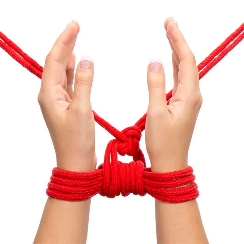 Cuerda Bondage Suave Rojo · LOVETOY · Esposas y Ataduras — Foto 5