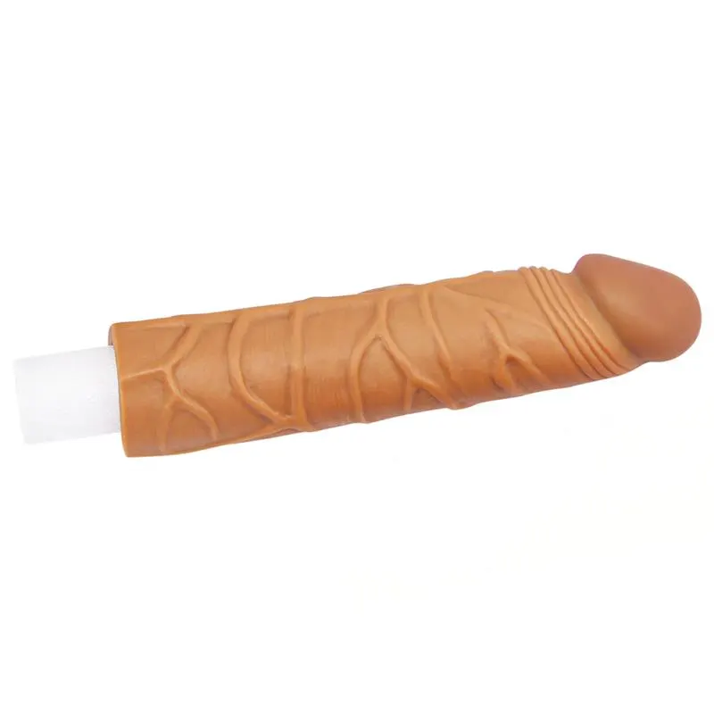 Funda para el Pene Pleasure X Tender Marrón · LOVETOY · Fundas y Extensiones para el Pene — photo 2