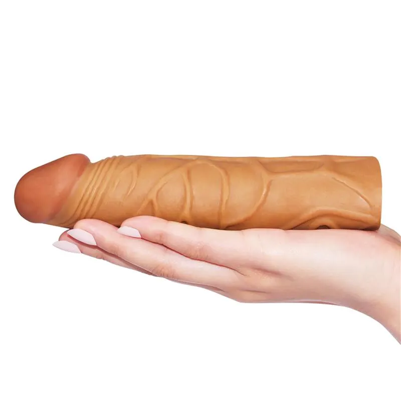 Funda para el Pene Pleasure X Tender Marrón · LOVETOY · Fundas y Extensiones para el Pene — photo 3