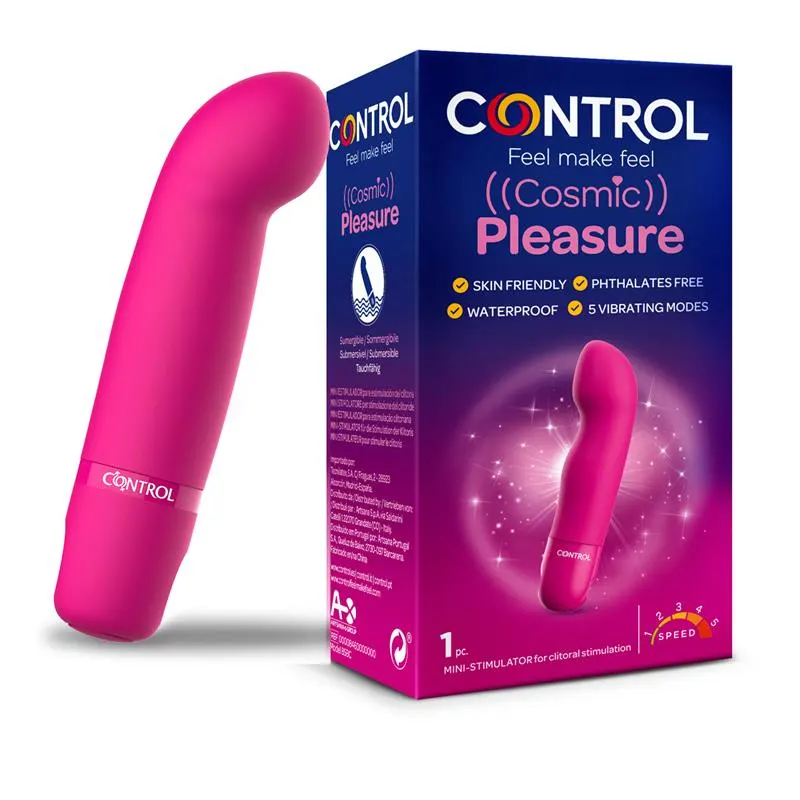 Vibrador Cosmic Pleasure · CONTROL · Vibradores