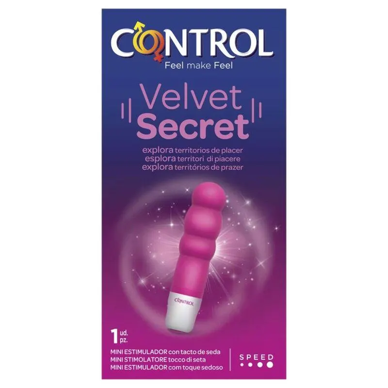 Mini Vibrador Velvet Secret 5 Funciones · CONTROL · Vibradores — photo 4