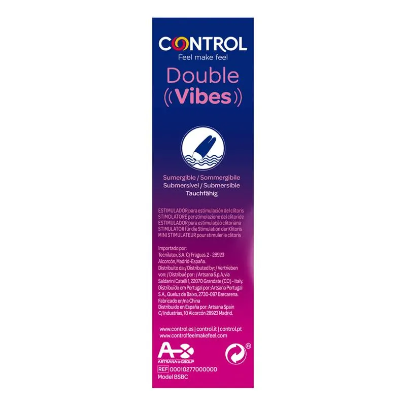 Estimulador Double Vibe · CONTROL · Estimuladores de Clítoris — Foto 4