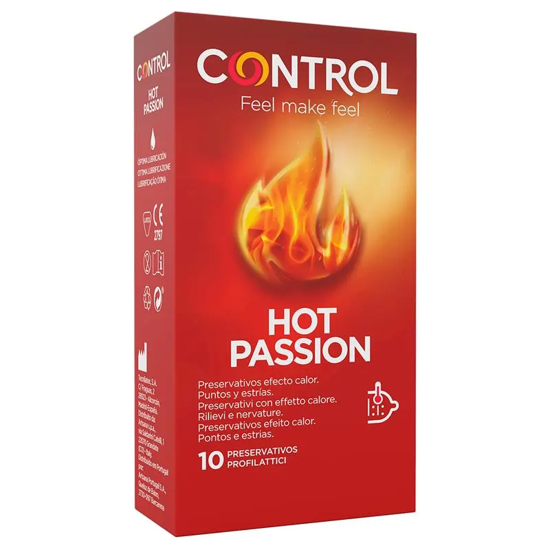 Hot Passion 10 Uds · CONTROL · Accesorios y Sets
