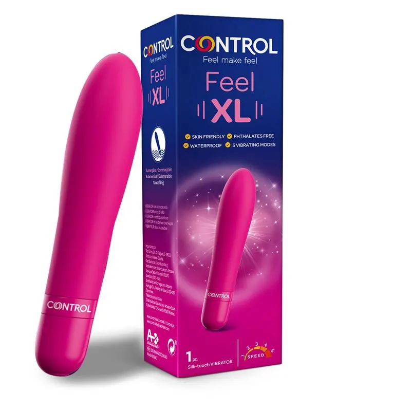 Vibrador Feel XL 5 Funciones · CONTROL · Vibradores