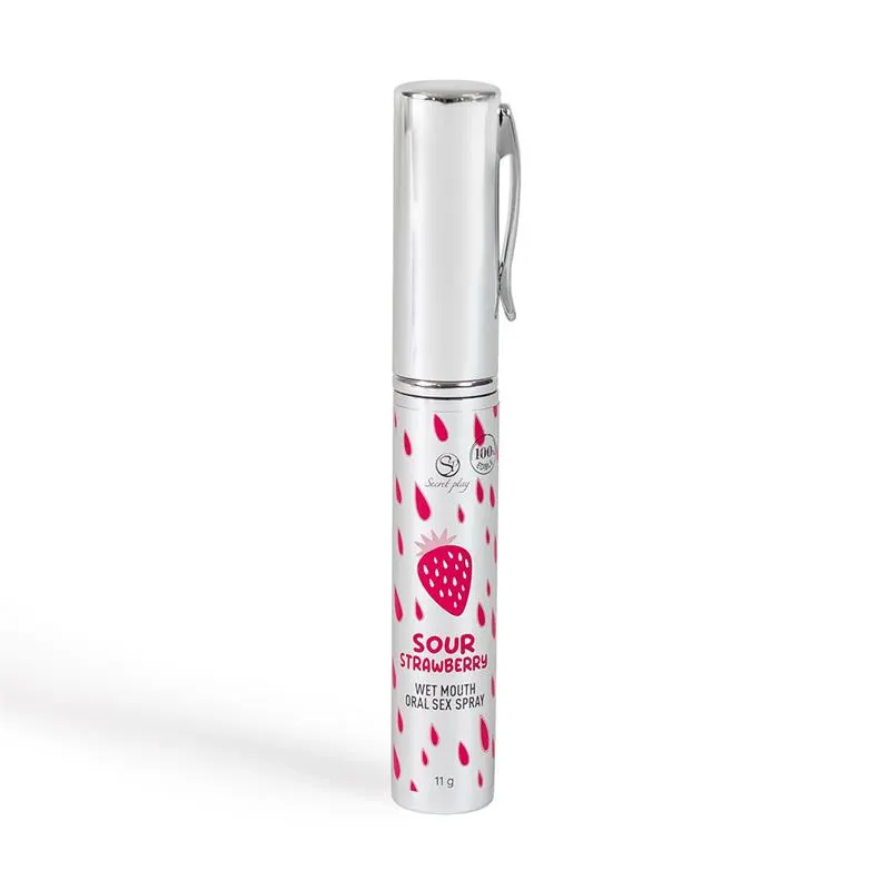 Spray Sexo Oral Wet Mouth Fresa Ácida 11 gr · SECRET PLAY · Lubricantes — photo 2