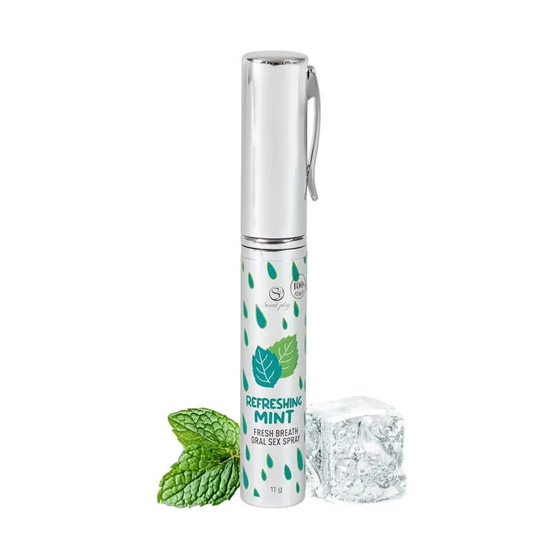 Spray Sexo Oral Aliento Fresco Menta 11gr · SECRET PLAY · Lubricantes