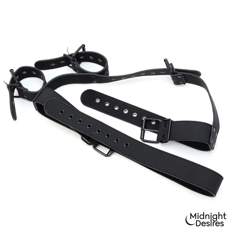Set de Restricciones con Collar y Esposas · MIDNIGHT DESIRES · Esposas y Ataduras — photo 4
