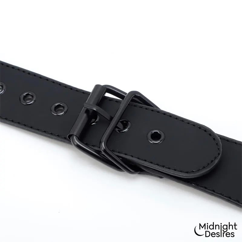Set de Restricciones con Collar y Esposas · MIDNIGHT DESIRES · Esposas y Ataduras — photo 5
