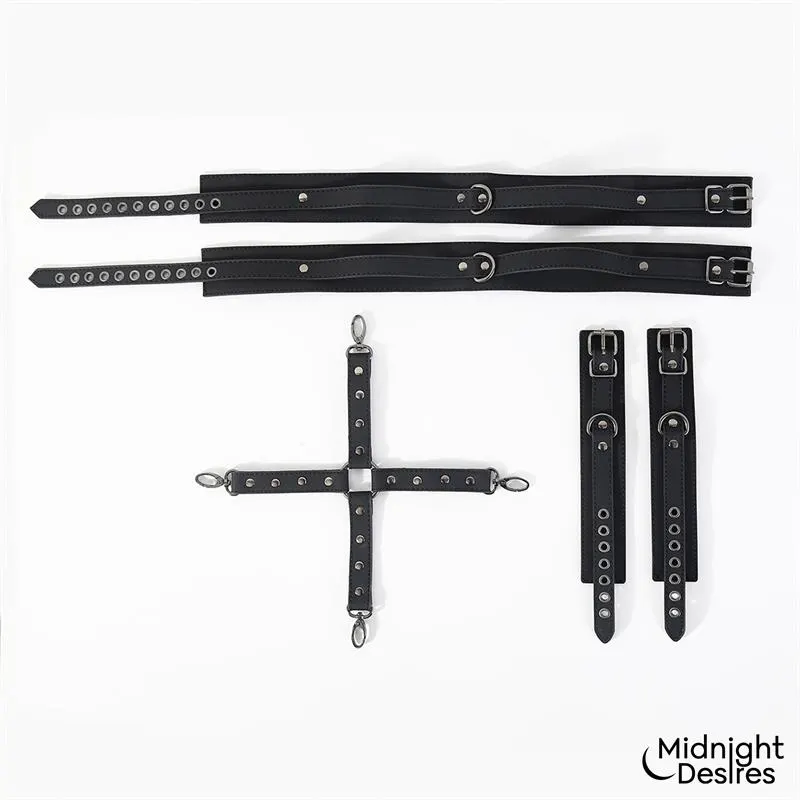 Set de Restricciones para Muslos y Muñecas · MIDNIGHT DESIRES · Esposas y Ataduras — photo 6