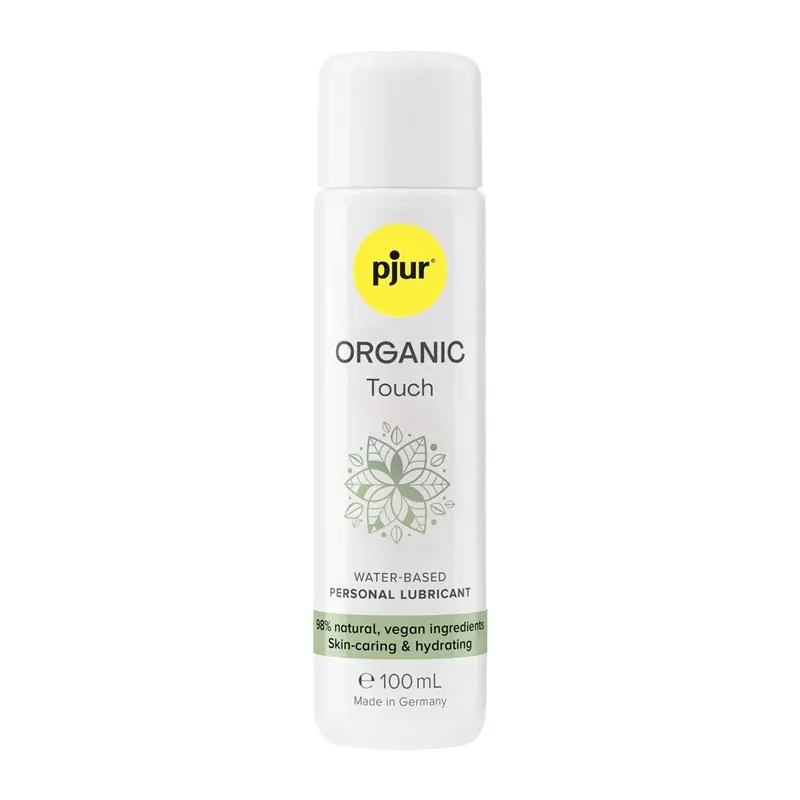 Lubricante Base Agua Vegano Organic Touch 100 ml · PJUR · Lubricantes