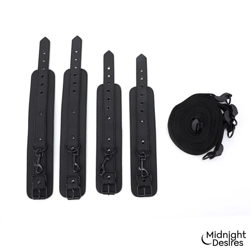 Restricciones para la Cama · MIDNIGHT DESIRES · Esposas y Ataduras — Foto 4