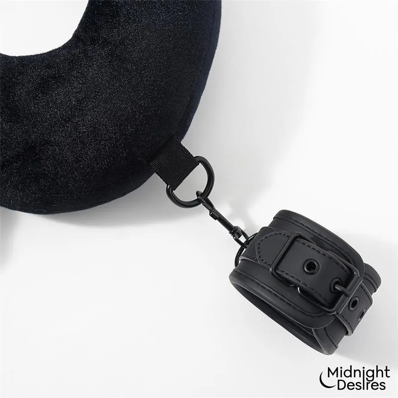 Set de Restricciones con Cojín para el Cuello · MIDNIGHT DESIRES · Esposas y Ataduras — Foto 8