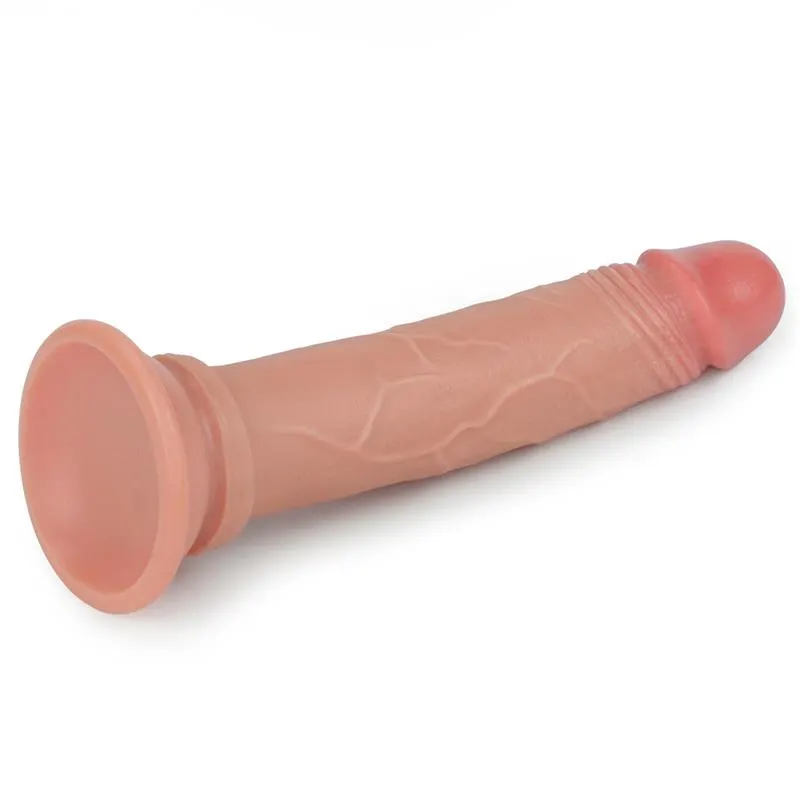 Dildo Nature 7 Silicona Líquida Natural · LOVETOY · Dildos — Foto 2