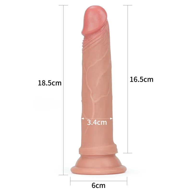 Dildo Nature 7 Silicona Líquida Natural · LOVETOY · Dildos — Foto 8
