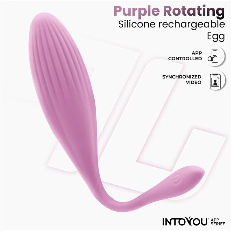 Huevo Vibrador con Bolas Internas con Rotación y APP USB · INTOYOU APP SERIES · Huevos y Balas Vibradoras — Foto 3