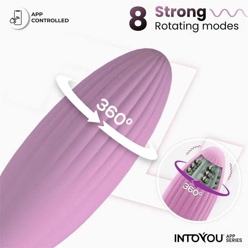 Huevo Vibrador con Bolas Internas con Rotación y APP USB · INTOYOU APP SERIES · Huevos y Balas Vibradoras — Foto 4