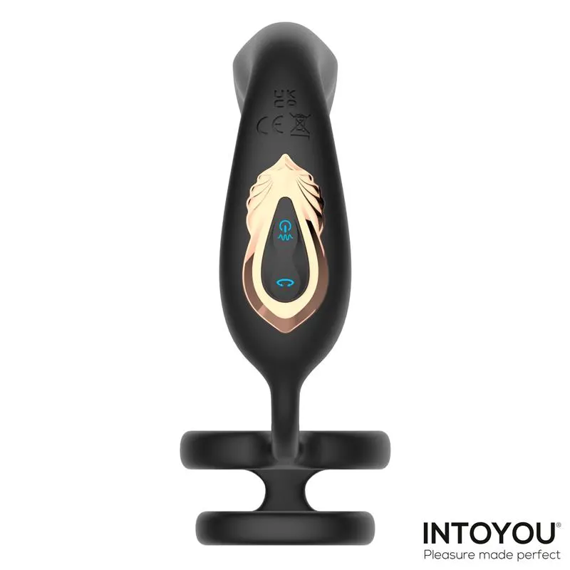 Bruce Masajeador Prostático 360º y Doble Anillo con Vibración · INTOYOU · Anal — Foto 4