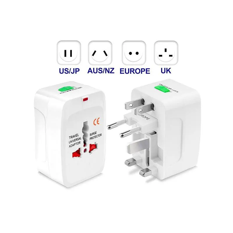 Adaptador Universal de Viaje US/AU/UK/EU · ELECTRO PLAY · Accesorios y Sets — photo 3