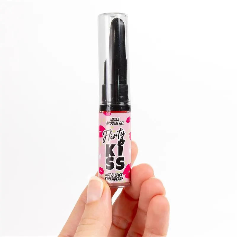 Flirty Kiss Geles para Sexo Oral Fresa y Menta 2x8gr · SECRET PLAY · Lubricantes — Foto 3