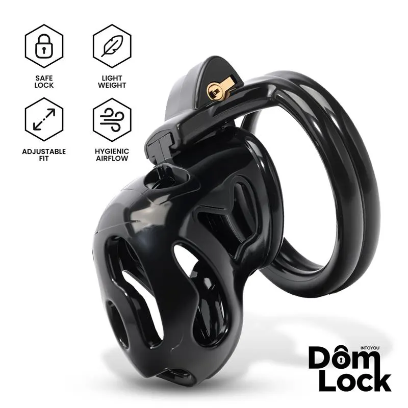 Parole Jaula para el Pene con Candado Interno · DOMLOCK · Castidad — photo 2