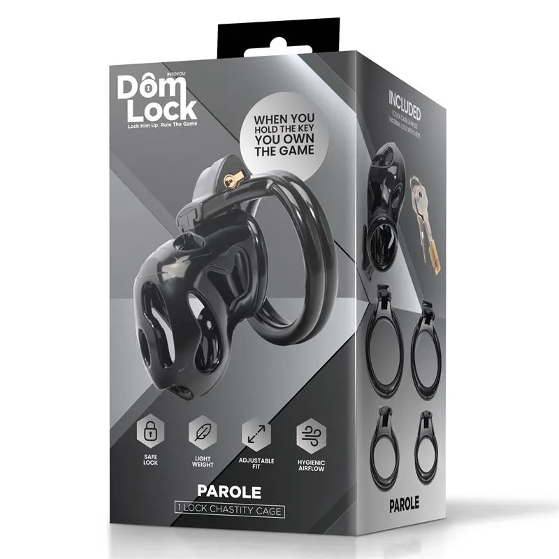 Parole Jaula para el Pene con Candado Interno · DOMLOCK · Castidad — photo 5