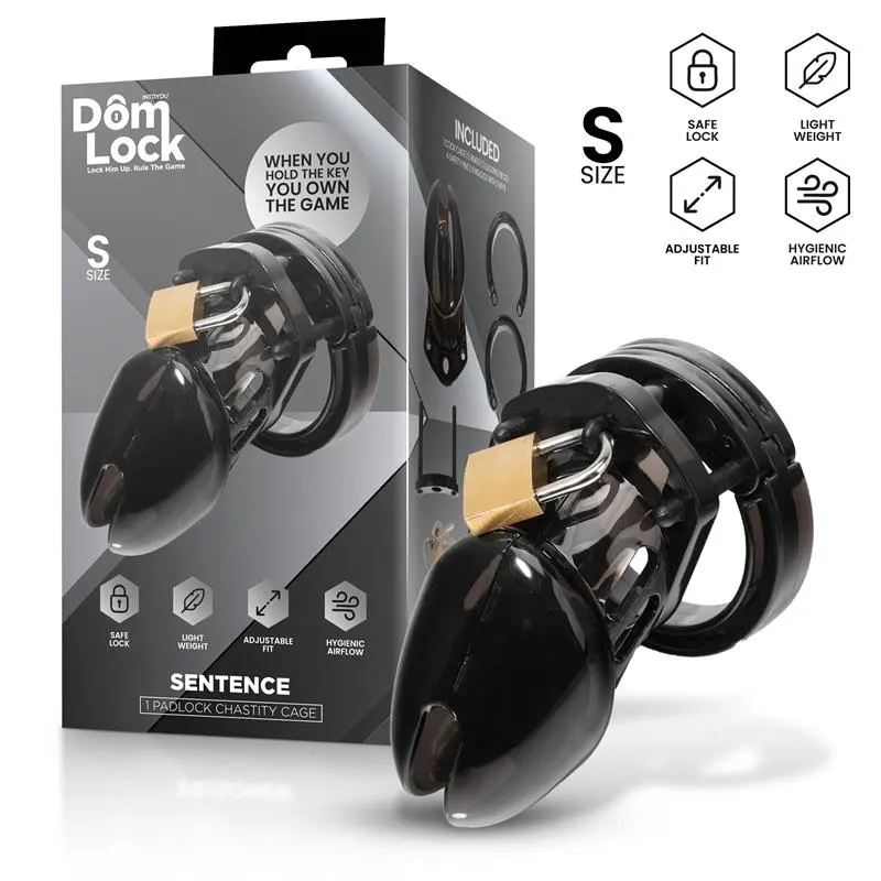 Sentence Jaula para el Pene Talla S · DOMLOCK · Castidad