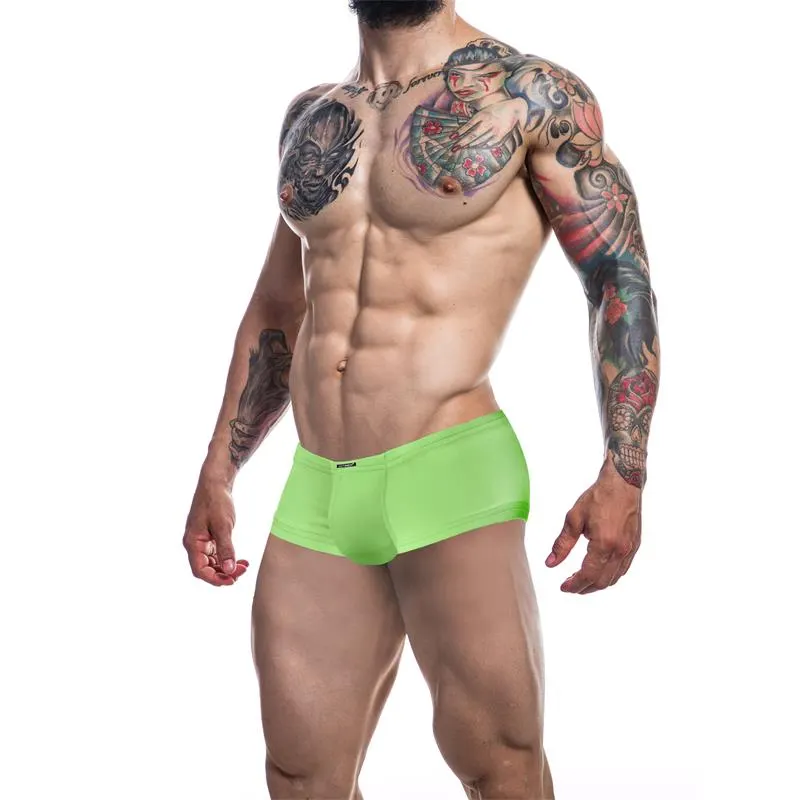C4M10 Boxers Tipo Shorts Neon Green · CUT4MEN · Tangas y Braguitas