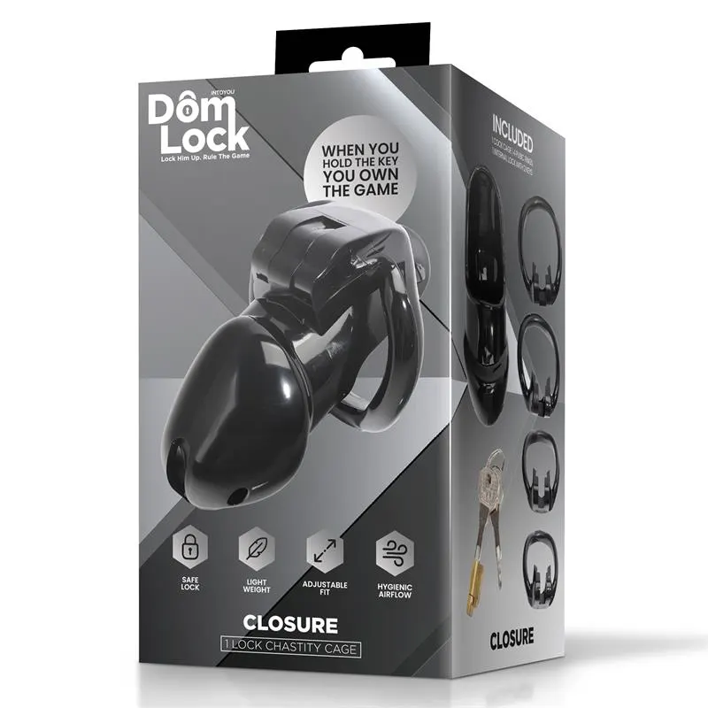 Closure Jaula para el Pene con Candado Interno · DOMLOCK · Castidad — photo 5