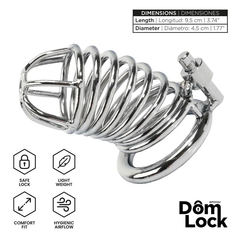 Warden Jaula para el Pene Talla M · DOMLOCK · Castidad — Foto 3