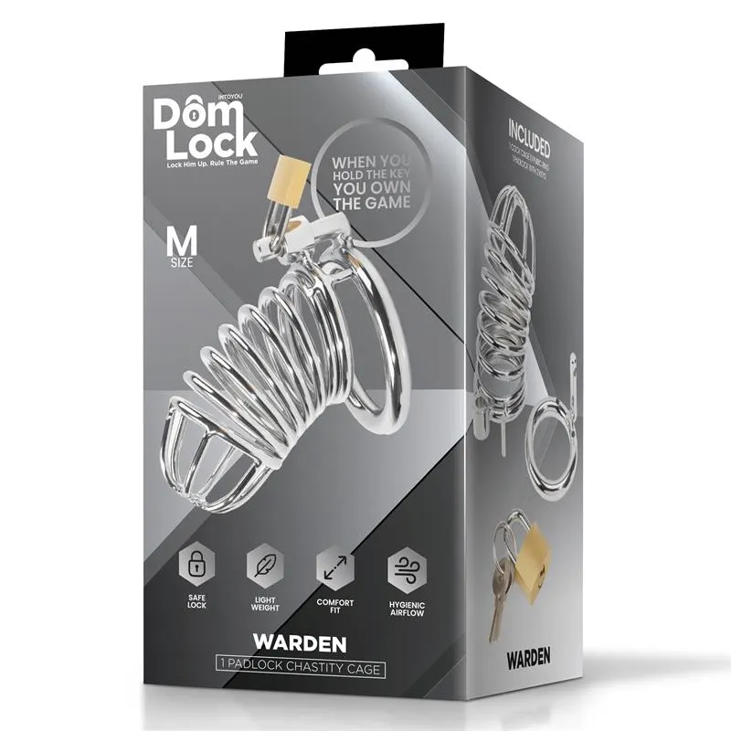Warden Jaula para el Pene Talla M · DOMLOCK · Castidad — Foto 5