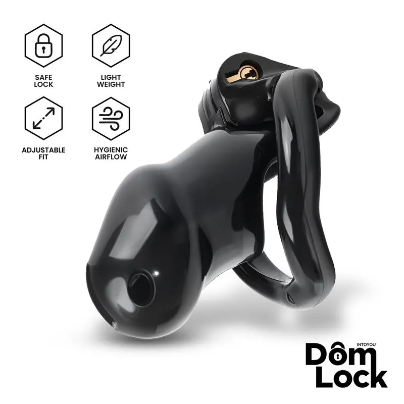 Guard Jaula para el Pene con Candado Interno Talla S · DOMLOCK · Castidad — Foto 2