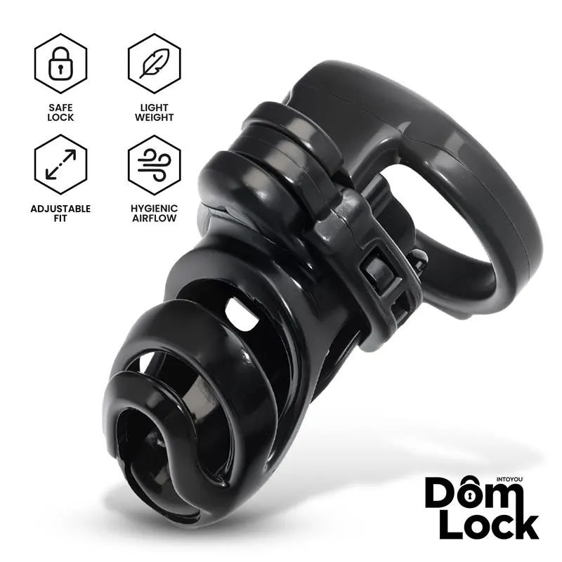 Detention Jaula para el Pene con Accesorio para Prince Albert · DOMLOCK · Castidad — photo 2