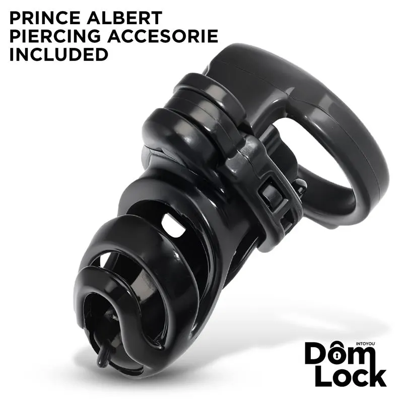 Detention Jaula para el Pene con Accesorio para Prince Albert · DOMLOCK · Castidad — photo 3