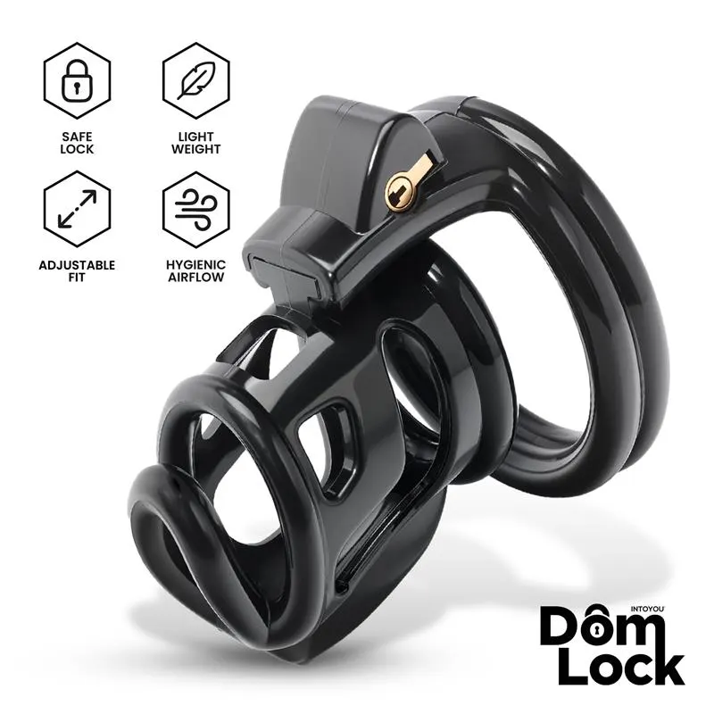 Bars Jaula para el Pene con Candado Interno · DOMLOCK · Castidad — Foto 2