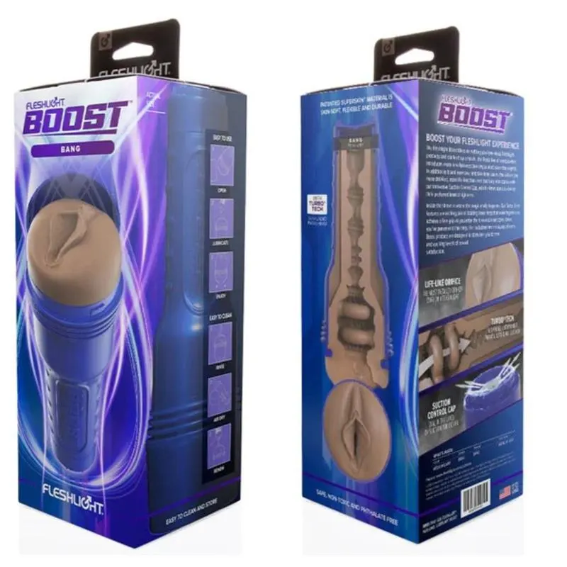 Boost Bang Masturbador Vagina · FLESHLIGHT · Masturbadores Él — Foto 8