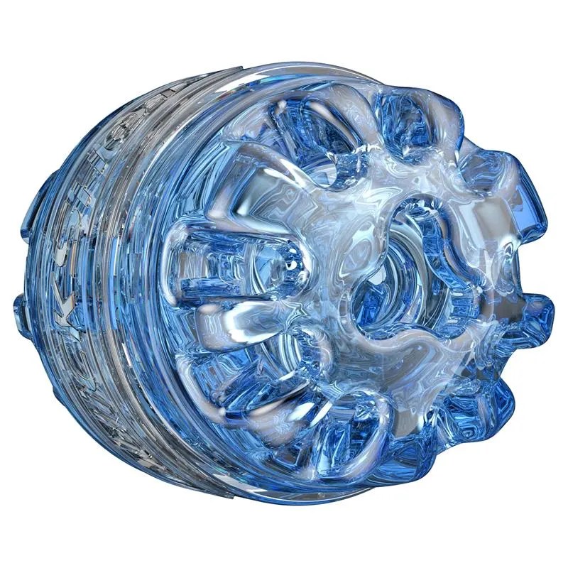 Quickshot Turbo Blue Ice Masturbador · FLESHLIGHT · Masturbadores Él