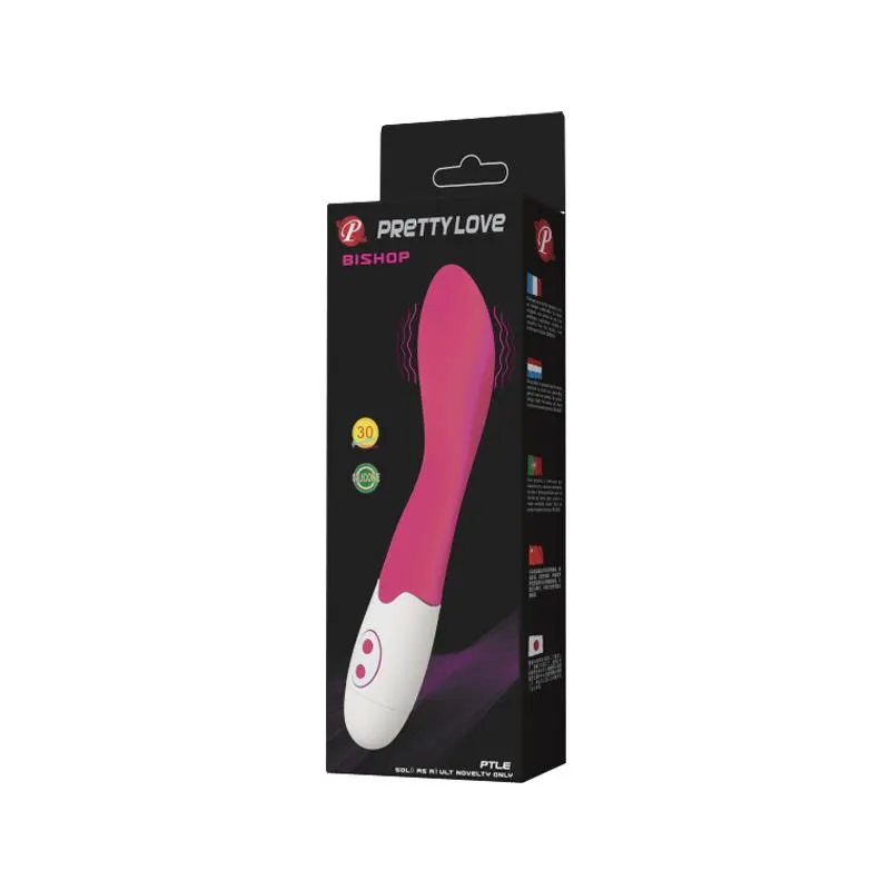 Vibrador Bishop Color Rosa · PRETTYLOVE · Vibradores — foto 8