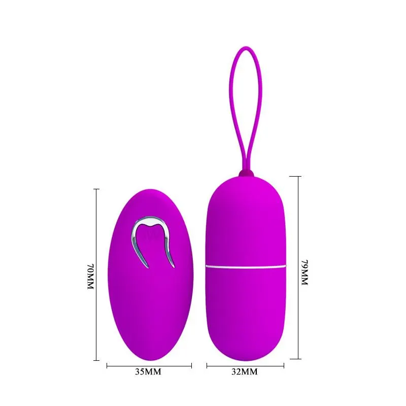 Huevo Vibrador Arvin Color Púrpura · PRETTYLOVE · Estimuladores de Clítoris — Foto 3