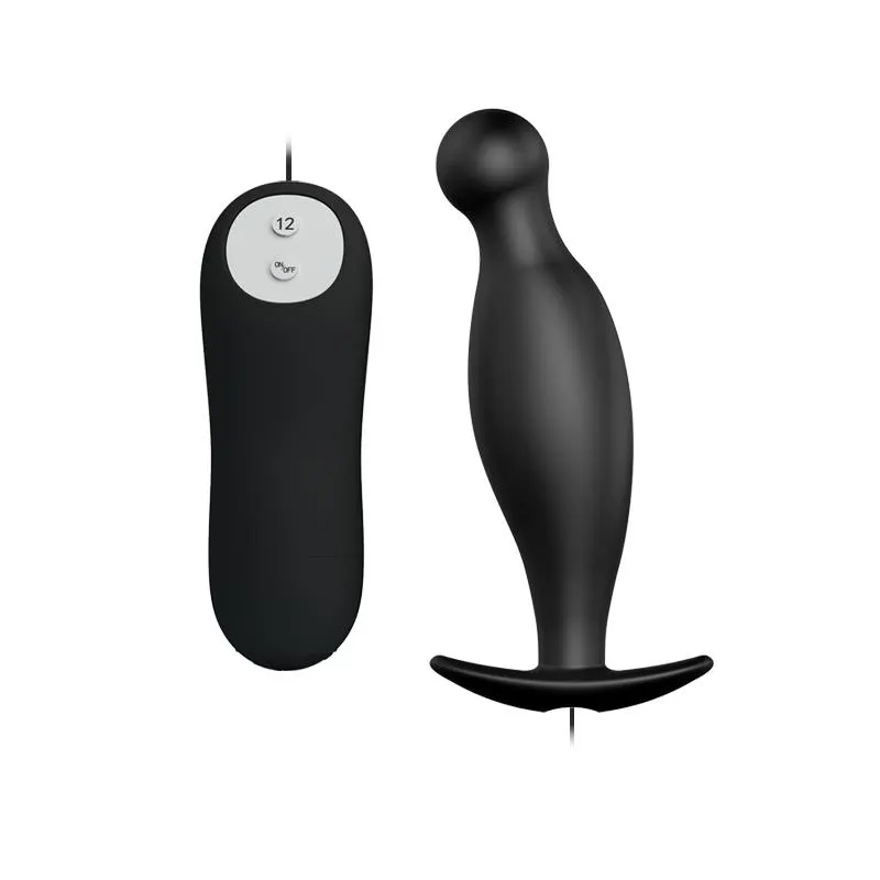 Plug Anal con 12 Patrones de Vibración · PRETTYLOVE · Anal
