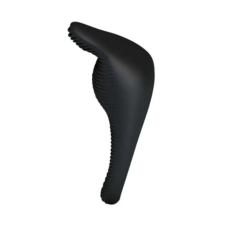 Anillo Vibrador Thimble Negro · PRETTYLOVE · Anillos para el Pene — photo 4
