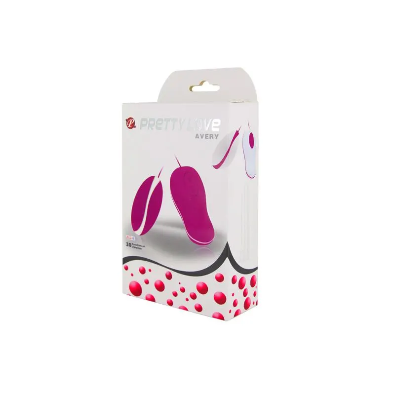 Huevo Vibrador Avery Color Rosa y Blanco · PRETTYLOVE · Huevos y Balas Vibradoras — Foto 5