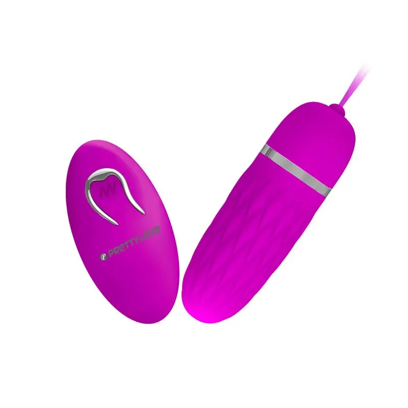 Huevo Vibrador Dawn Color Púrpura · PRETTYLOVE · Estimuladores de Clítoris — Foto 2