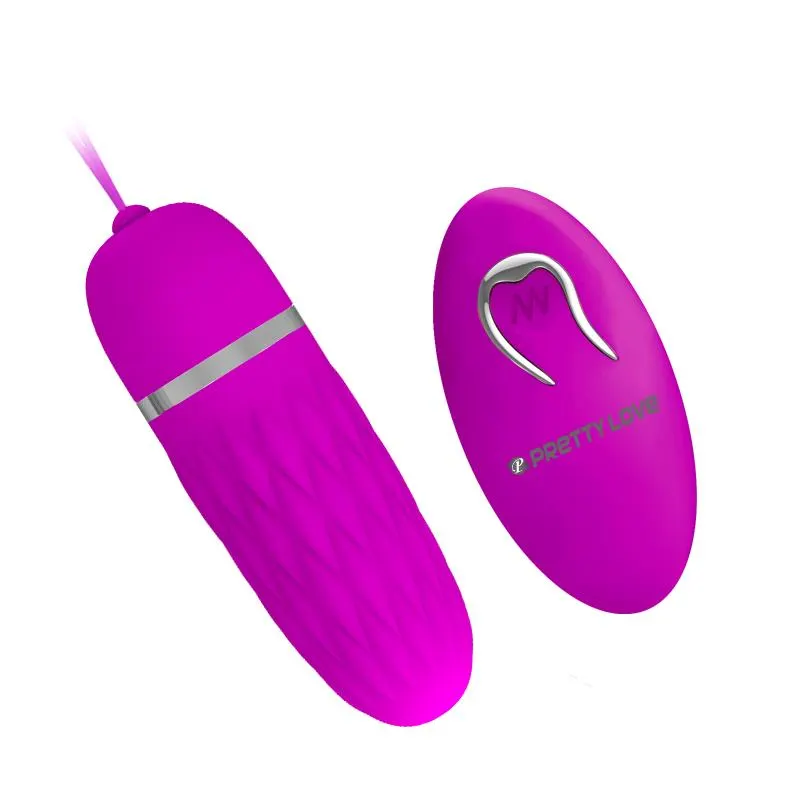 Huevo Vibrador Dawn Color Púrpura · PRETTYLOVE · Estimuladores de Clítoris — Foto 3