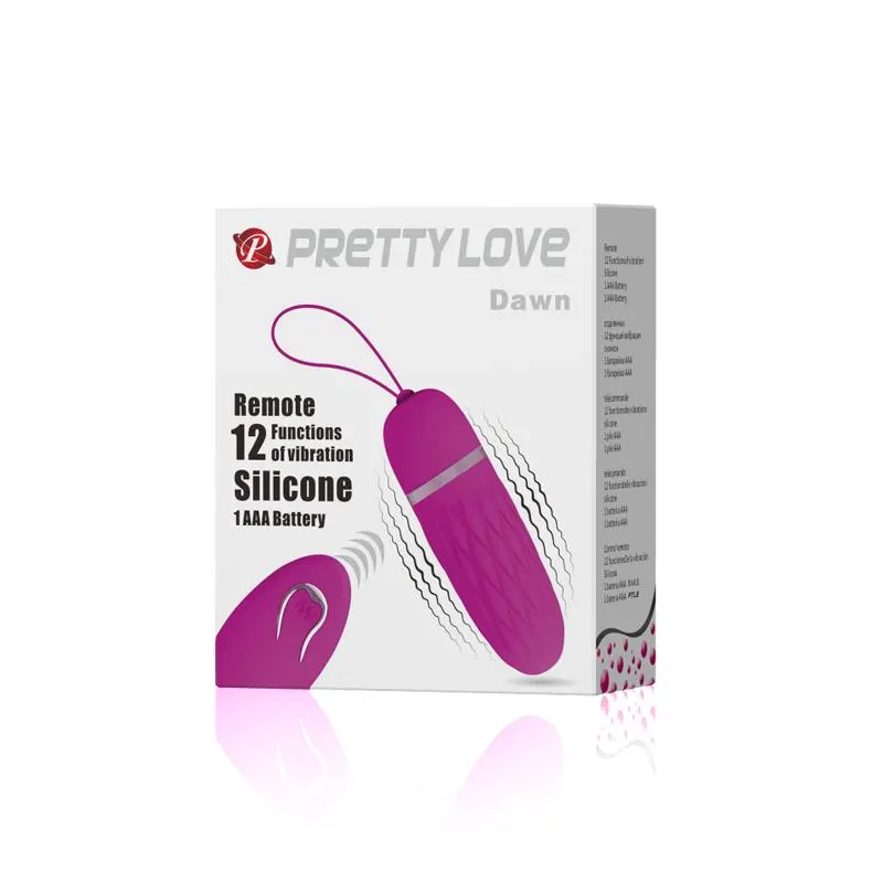 Huevo Vibrador Dawn Color Púrpura · PRETTYLOVE · Estimuladores de Clítoris — Foto 8
